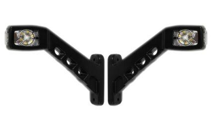 Set 2 lampi gabarit LED lumini de marcare pentru camioane tractoare remorci rulote  24V